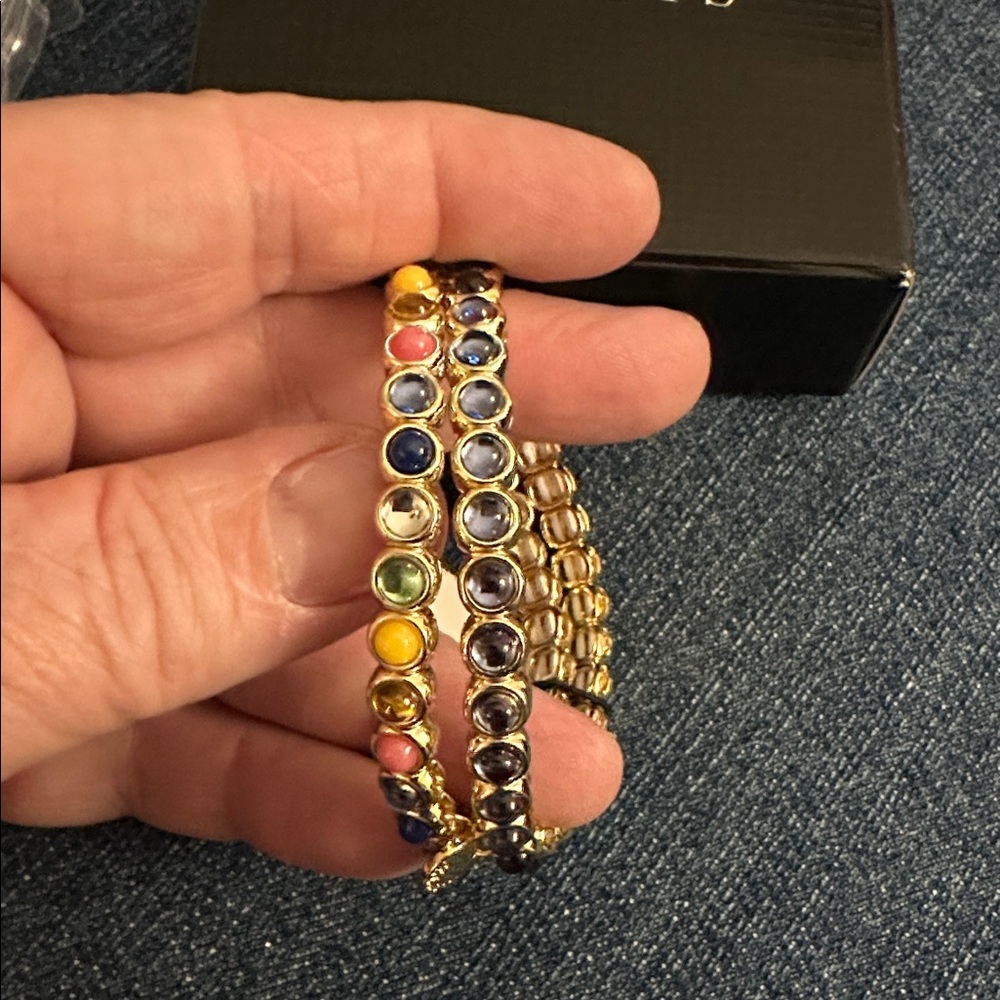 Talbots Multicolor Gemstone Bracelet